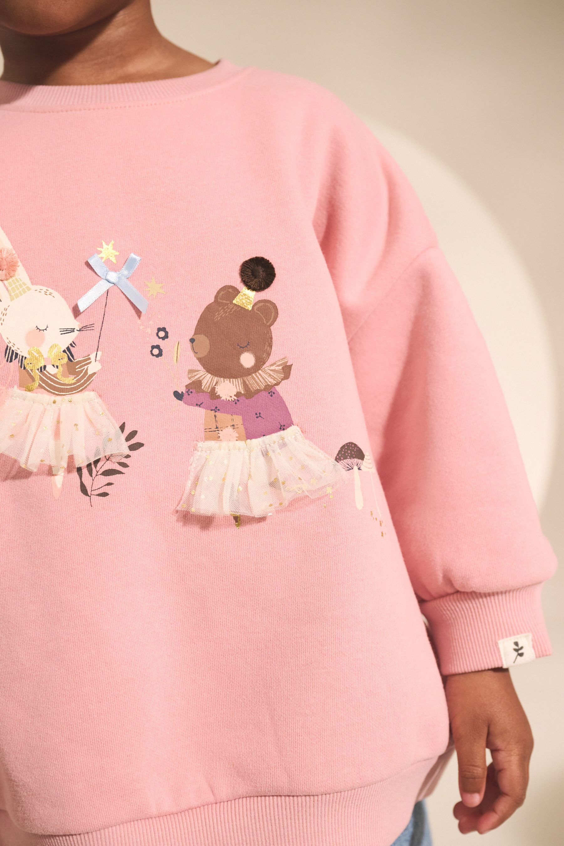 Next Sweater Sweatshirt mit Rundhalsausschnitt (1-tlg)