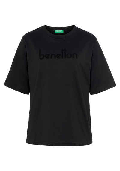 United Colors of Benetton T-Shirt T-SHIRT mit Logodruck auf der Brust