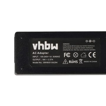 vhbw passend für Toshiba Mini NB305, NB305-00F, NB255-N250, NB305-00T, Notebook-Ladegerät