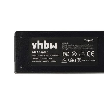 vhbw passend für Toshiba Satellite C660D-14E, C660D-15X, C660D-15H, Notebook-Ladegerät