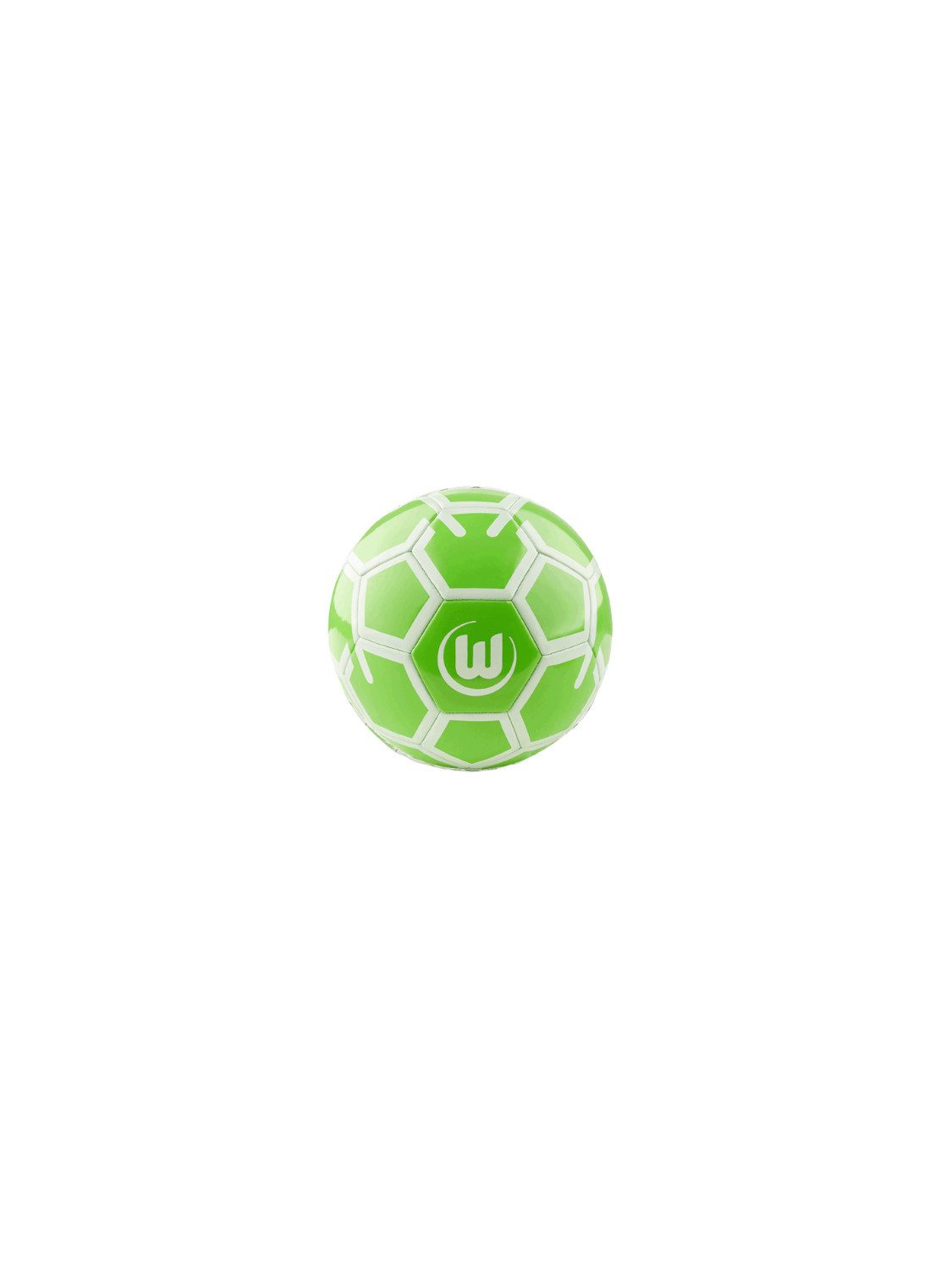 VfL Wolfsburg Fußball VfL Wolfsburg Ball Logo grün-weiß Gr. 1