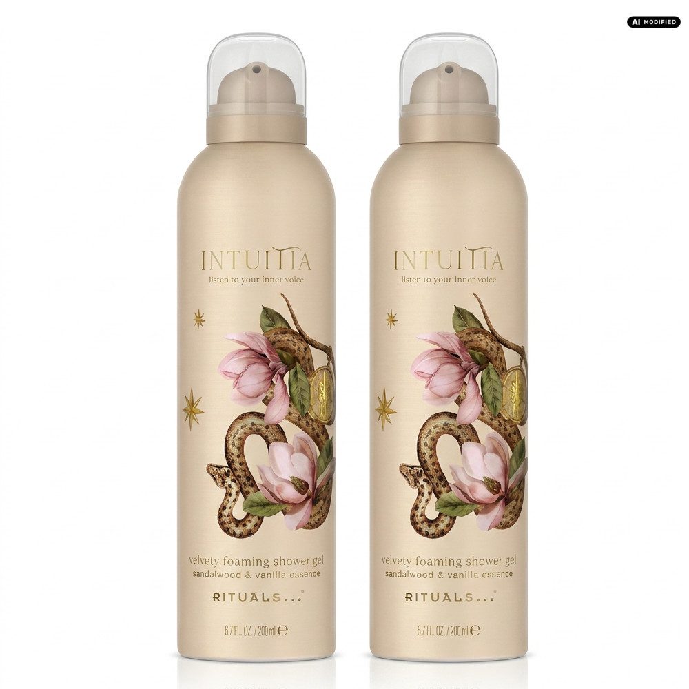 Rituals Duschgel RITUALS Intuitia Duschgel Velvety Foaming 2er Set, 1-tlg., Praktisches 2er Set für reichhaltige Duschpflege im Vorrat