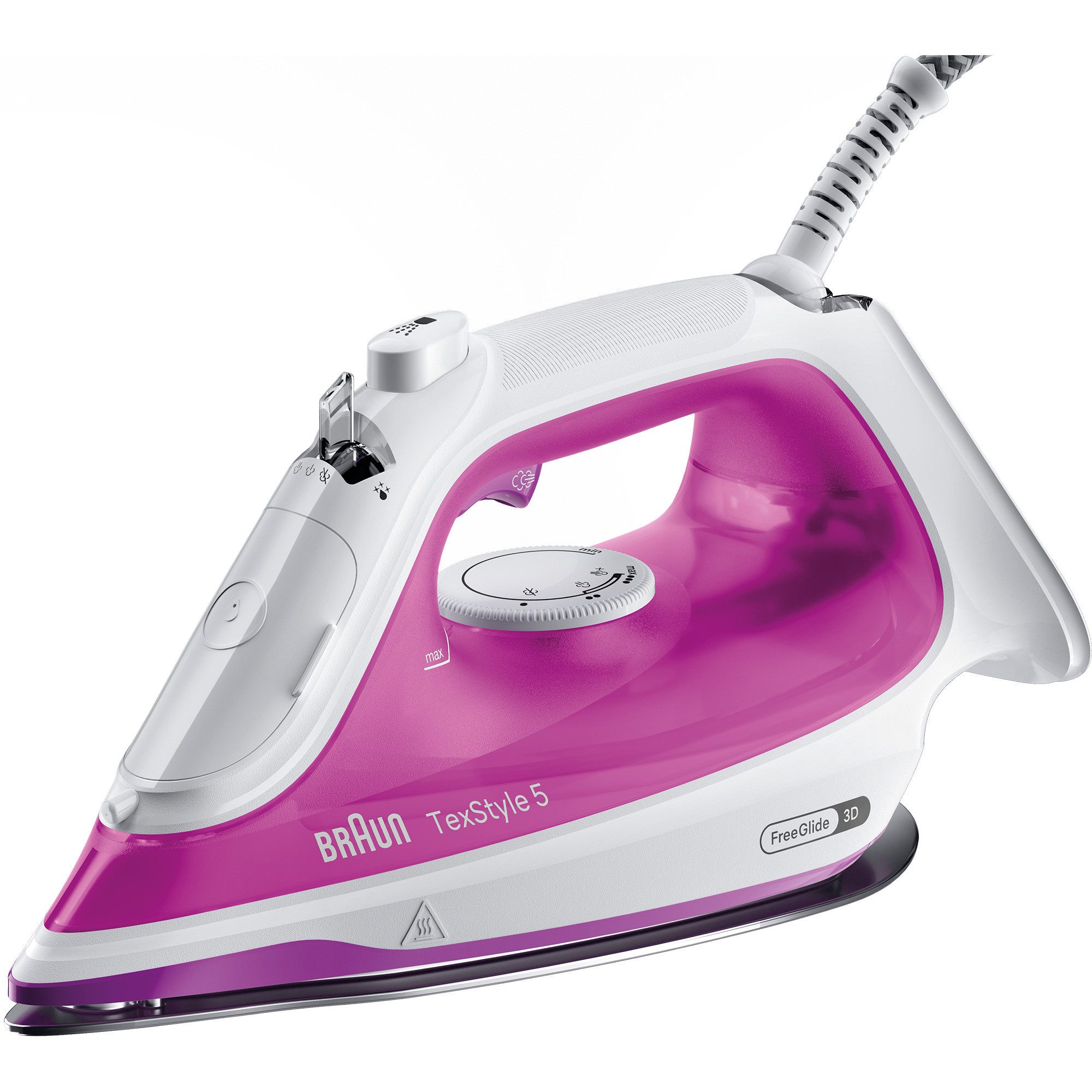 Braun Dampfbügeleisen Braun TexStyle 5 SI 5225 PU, Dampfbügeleisen