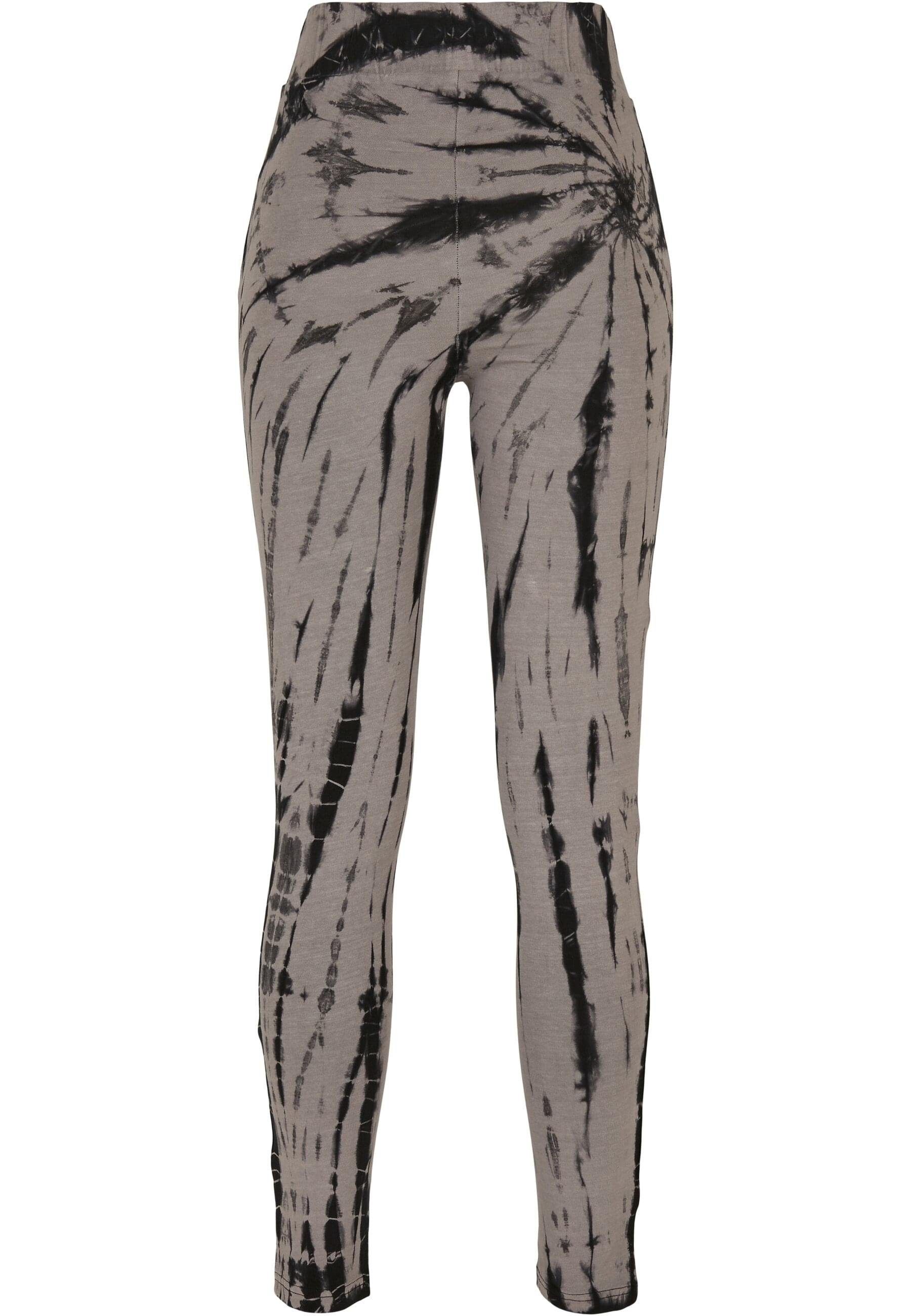 URBAN CLASSICS Leggings Urban Classics Damen Ladies Cotton Tie Dye High Wai günstig online kaufen