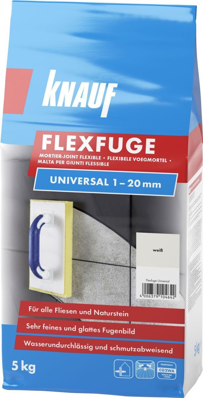 KNAUF Fugenmörtel Knauf Fugenmörtel Flexfuge Universal 1 - 20 mm