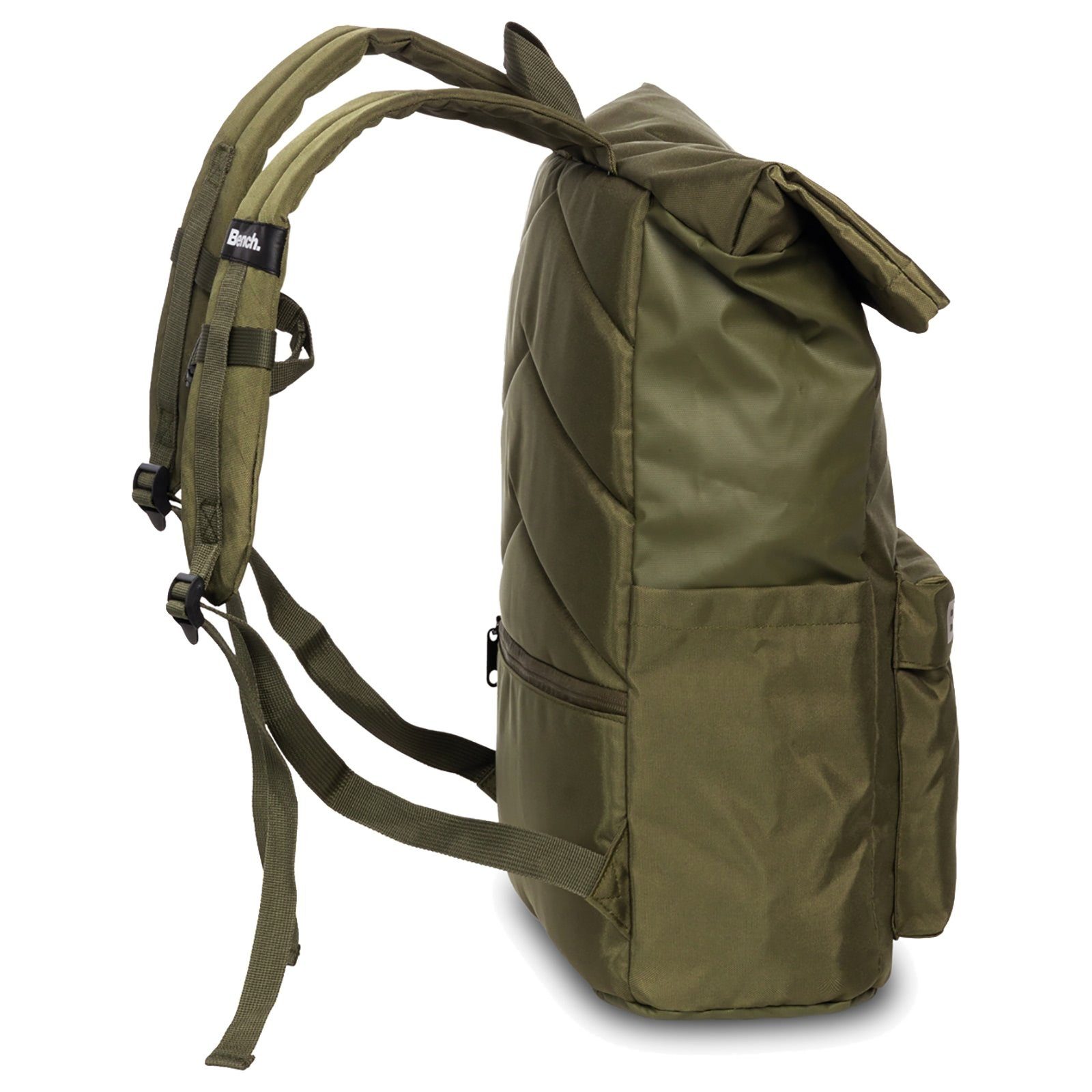 Bench. Freizeitrucksack Bench Businessrucksack Freizeitrucksack, Businessrucksack, Freizeitrucksack Nylon, reversed Polyester, oliv, gr