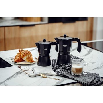 Adler Espressokocher AD 4420, 0,52l Kaffeekanne, 520ml, Kaffeemaschine, Schwarz