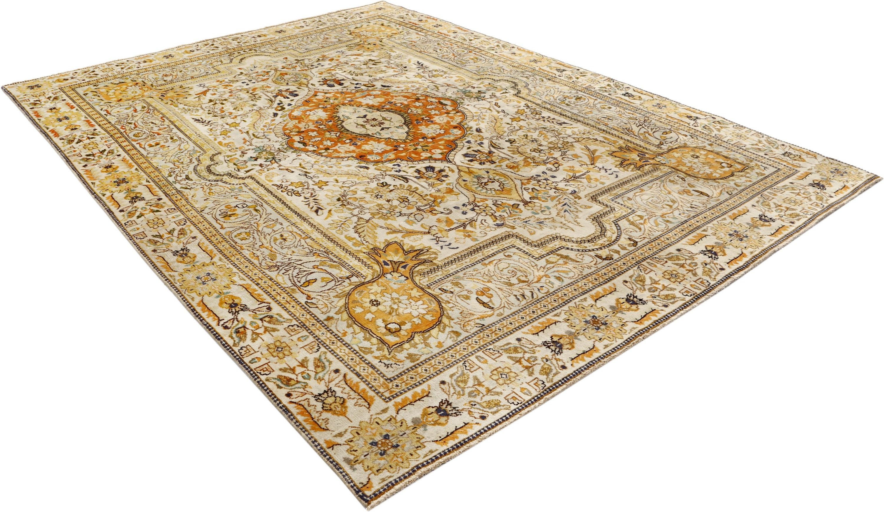 Carpet Avenue Teppich Tabriz Tabatabai Patina 305x221, Rechteck, Höhe: 7 mm