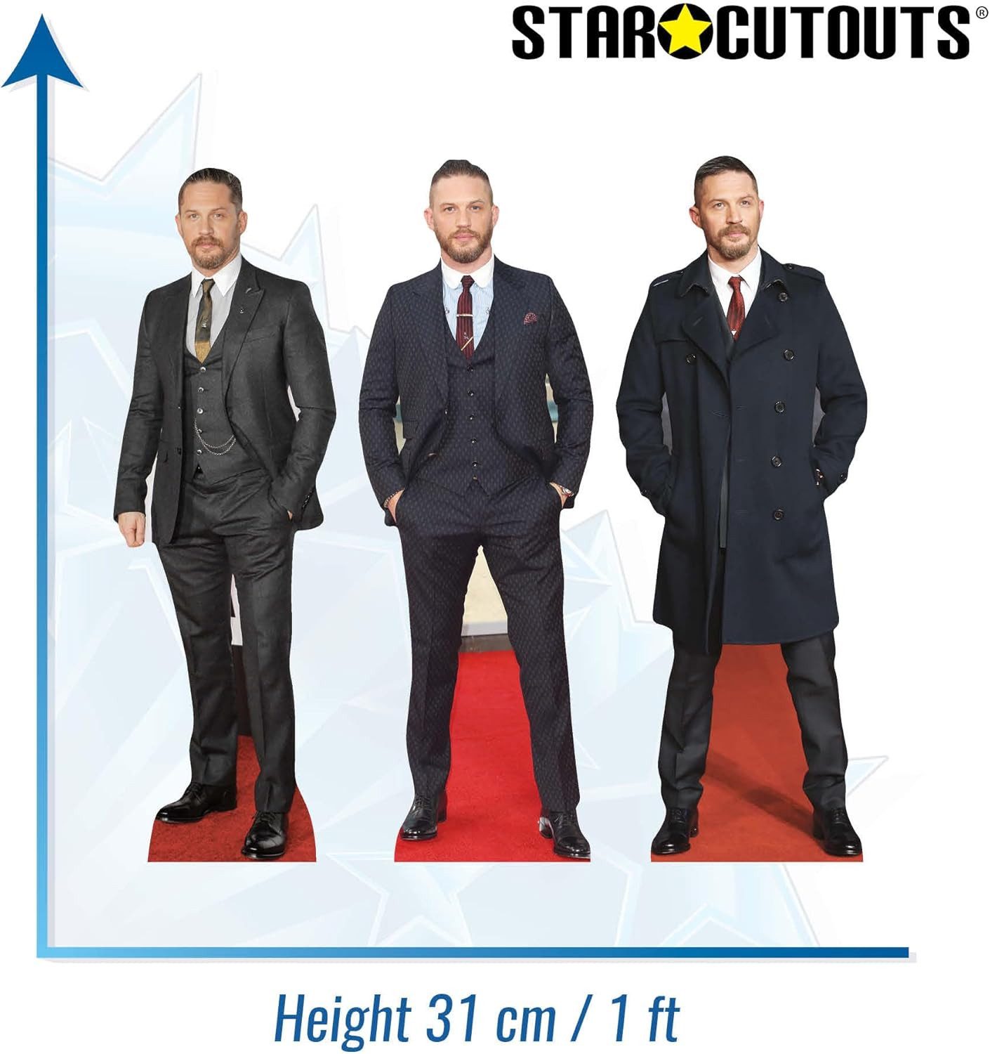 Dekofigur Tom Hardy - 3er Set Tischdekoration