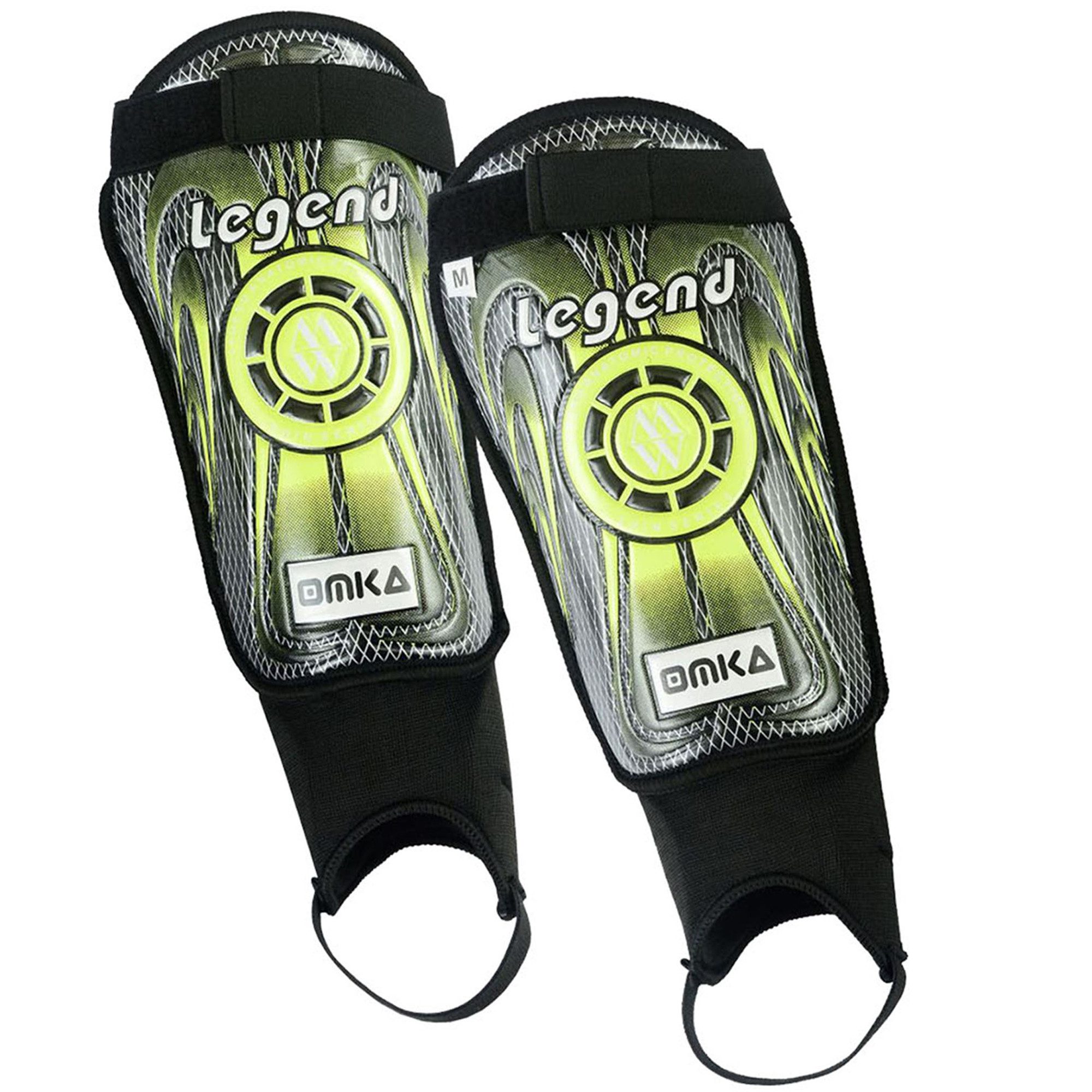 OMKA Fußball Schienbeinschoner OK400, Shinguard Schienbeinschoner Fußball-Schützer – Bild 2 von 5