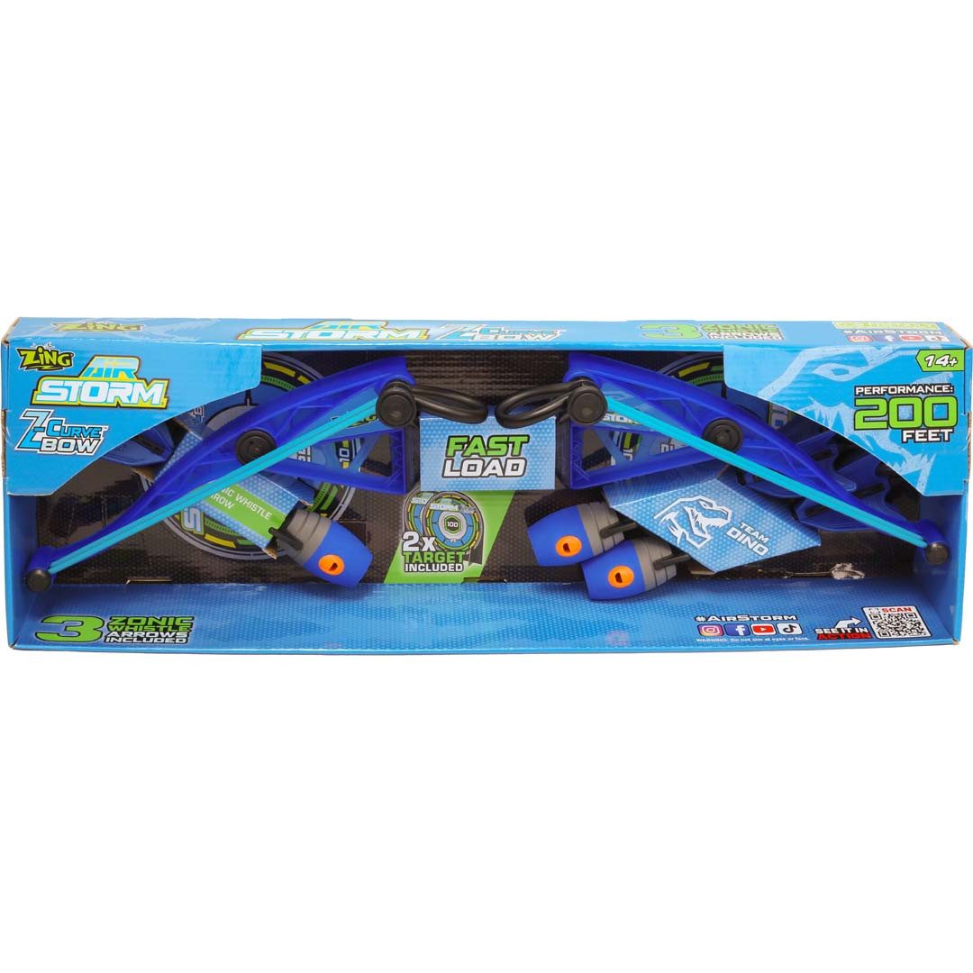 Zing Spiel Z-Curve Bow 3 long range arrows, Outdoorspiel