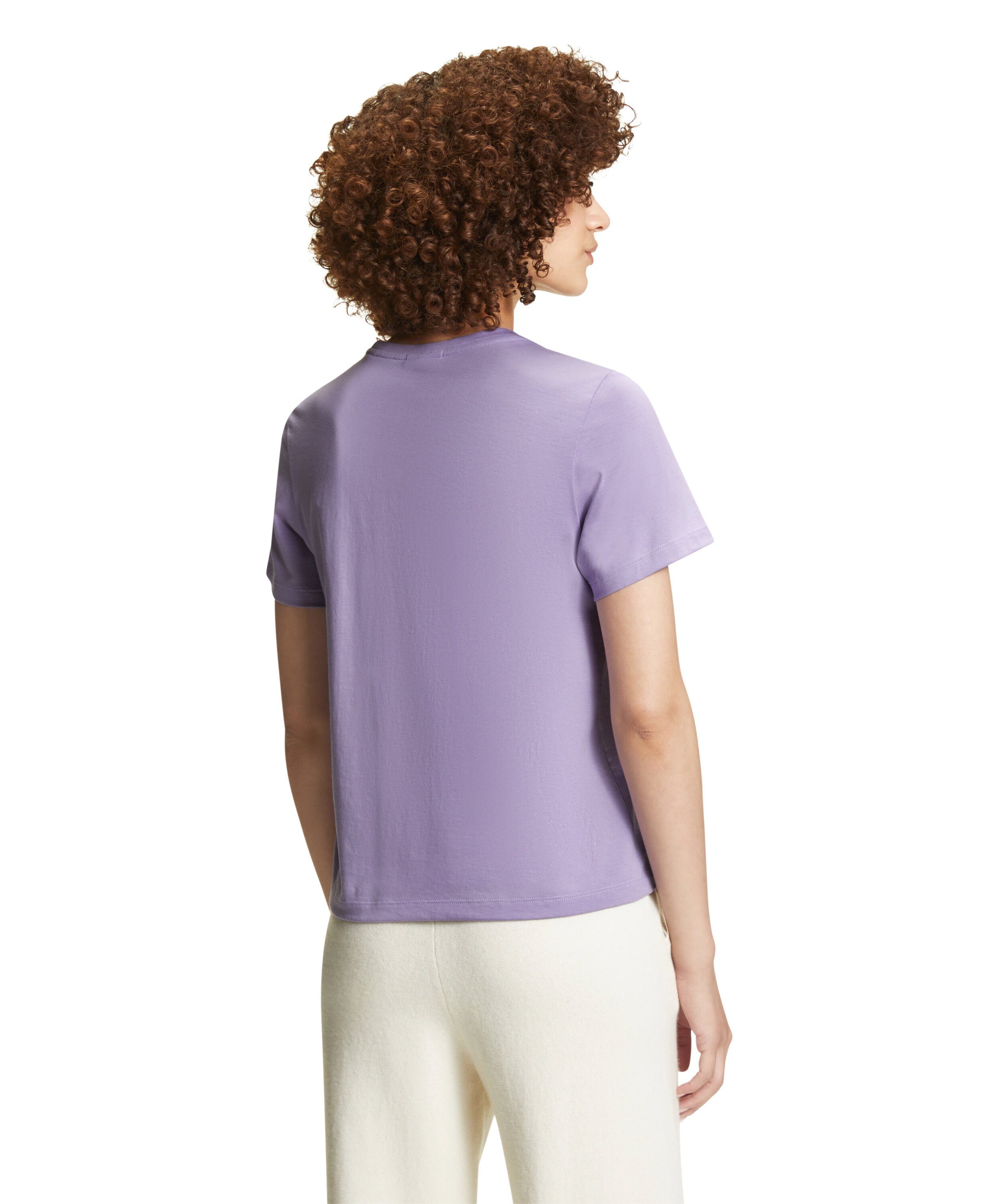 FALKE T-Shirt T-Shirt aus hochwertiger Pima-Baumwolle (1-tlg., 1) aus hochwertiger Pima-Baumwolle