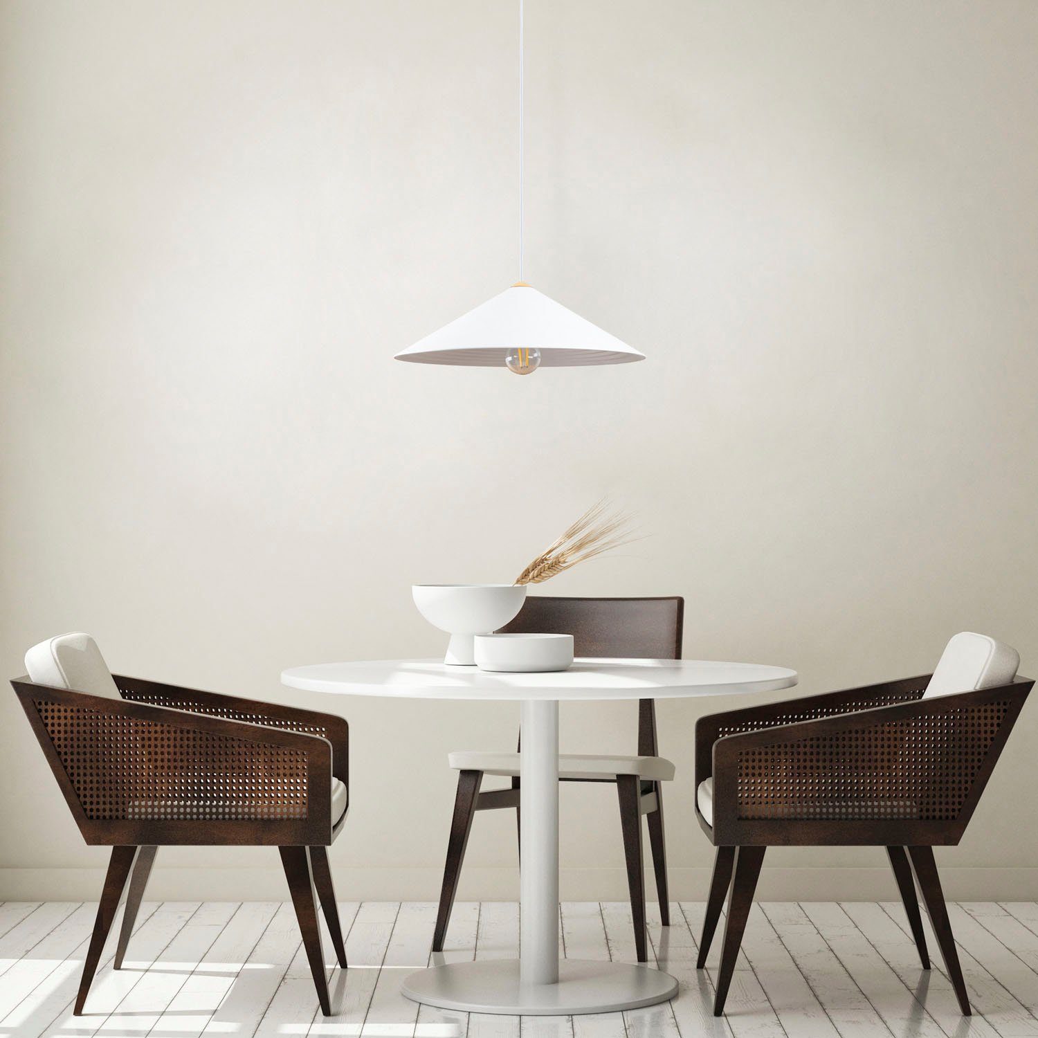 Leuchtmittel, Pendelleuchte ROLLINA, Metall Esszimmer ohne Küchenlampe E27 Design Paco Industrial Home Pendelleuchte