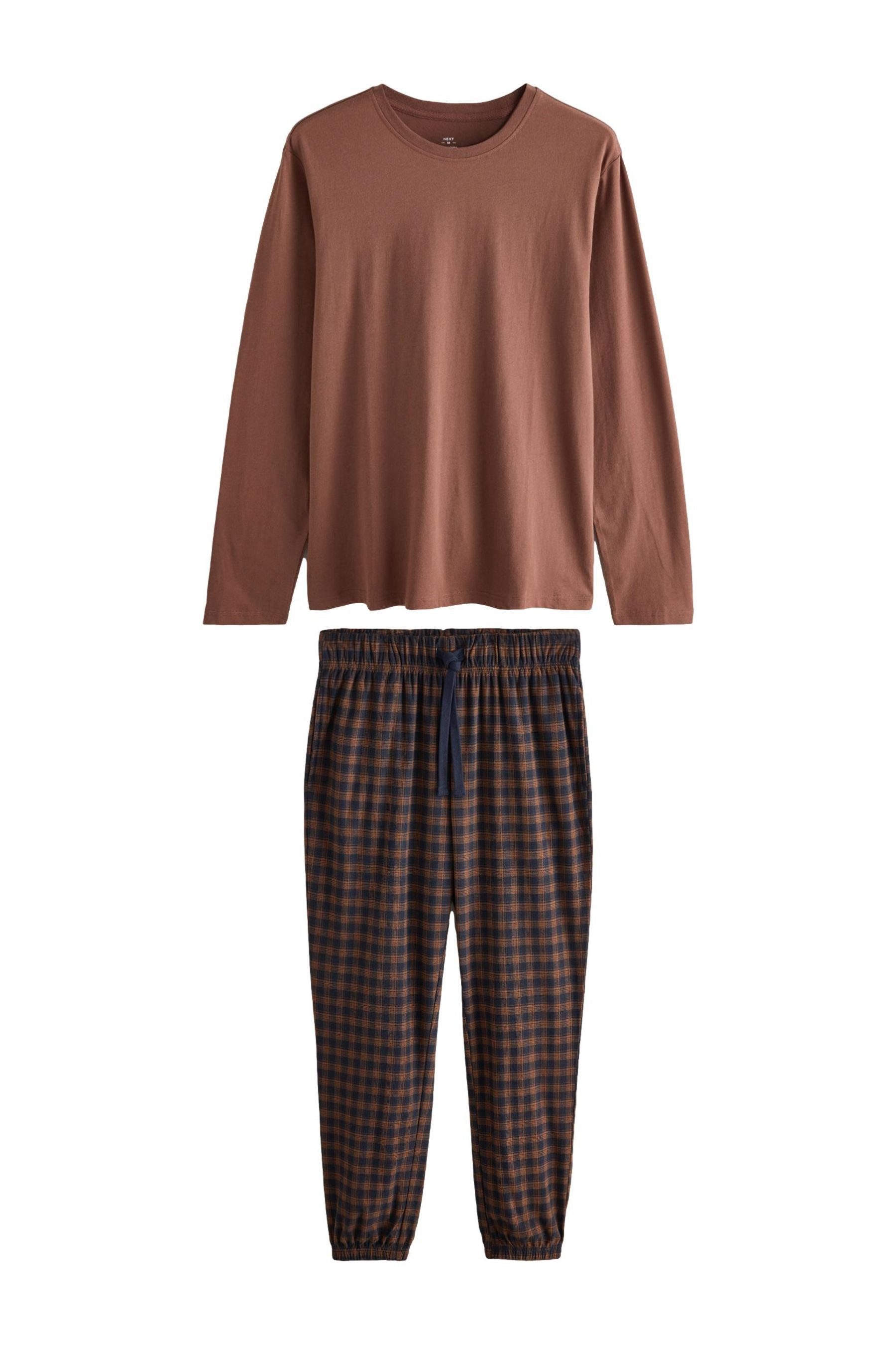 Next Pyjama Langärmeliger Thermofleece-Schlafanzug (2 tlg) günstig online kaufen