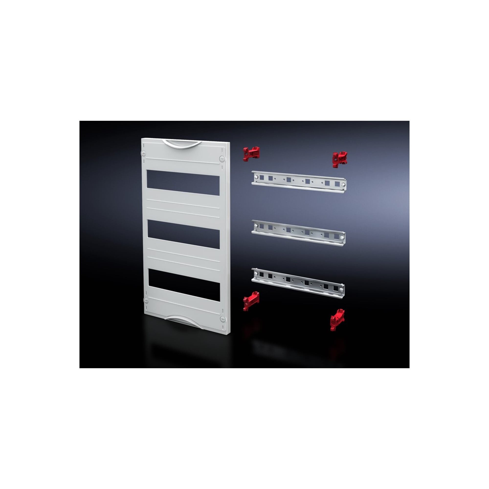 RITTAL Sanitär-Installationsset Rittal Gerätetragschienen-Modul B/H 2/3 SV 9666.300