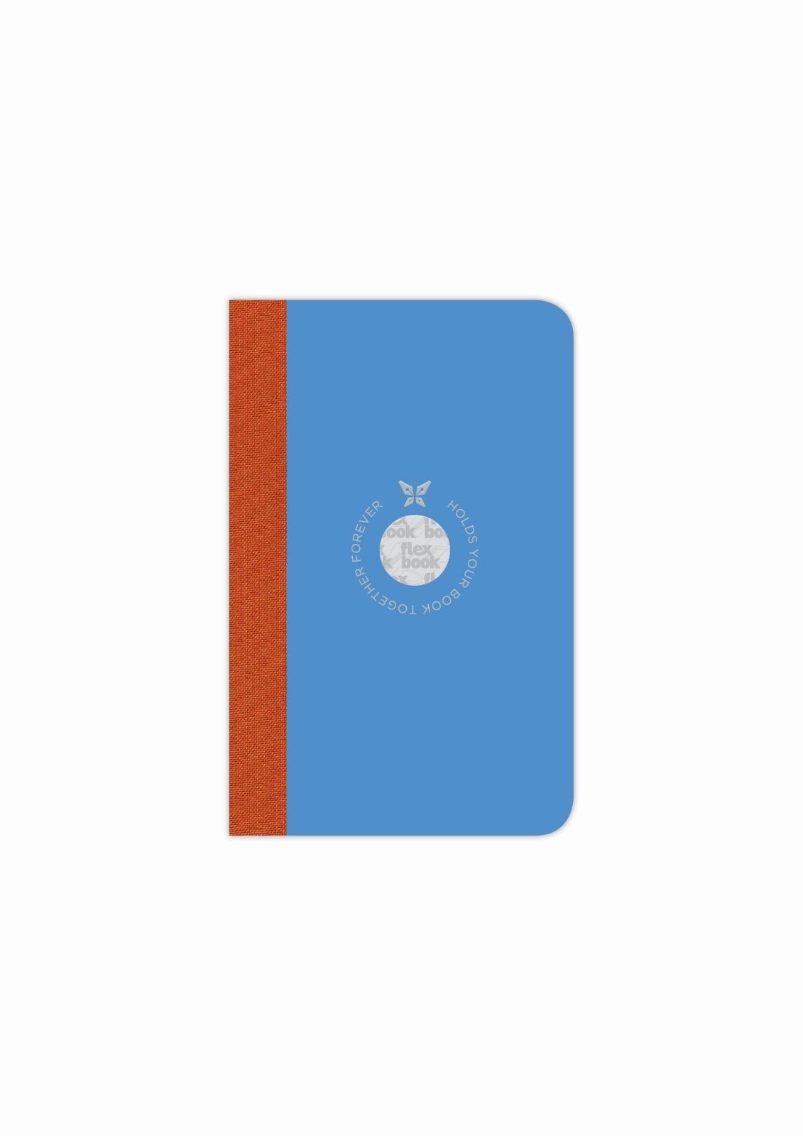 9*14cm Größen/Fa viele Ökopapiereinband Blau Flexbook Seiten Notizbuch Smartbook Flexbook 160 Liniert