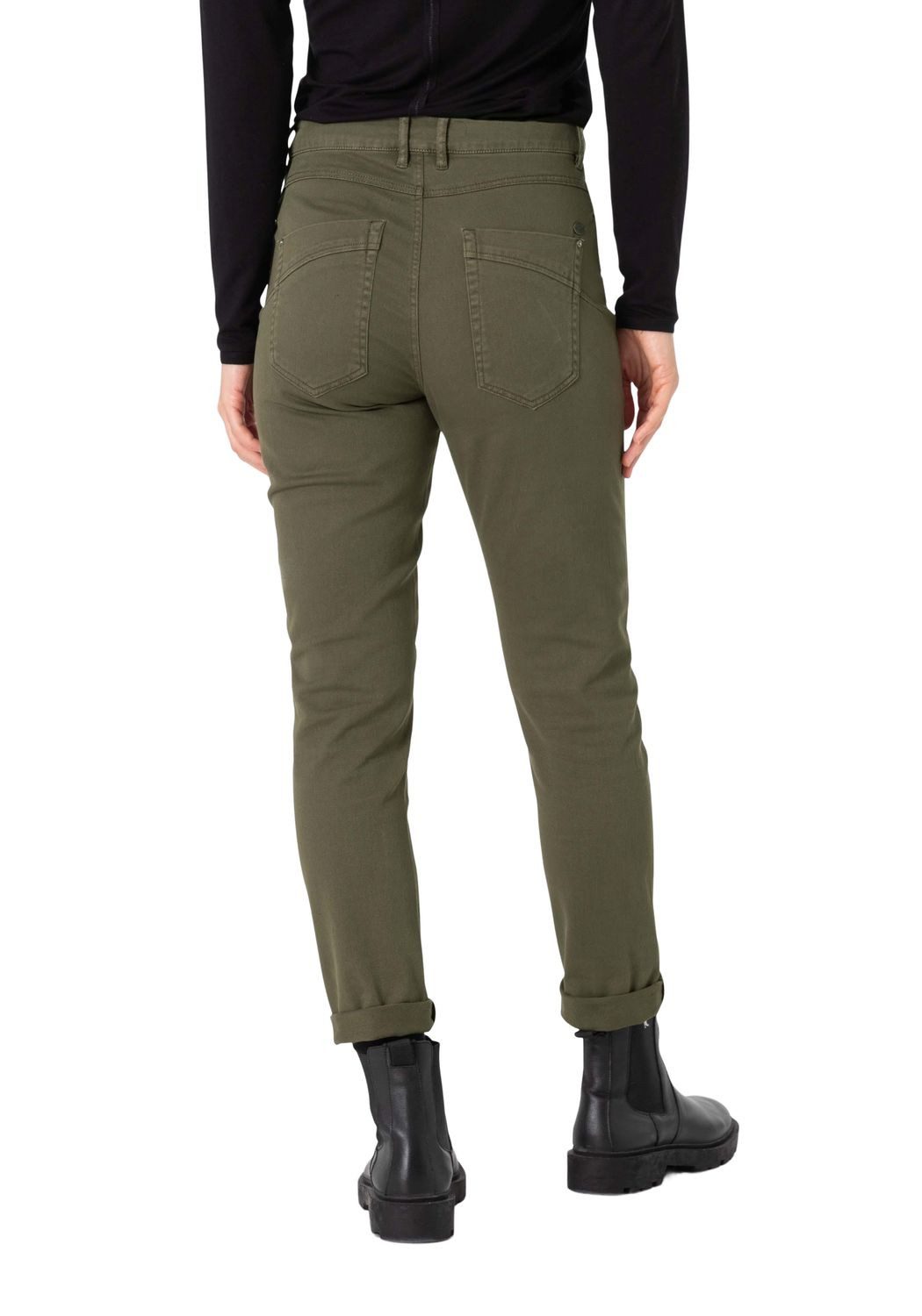 TIMEZONE Straight-Jeans REGUALR RAVENTZ 7/8 mit Stretch