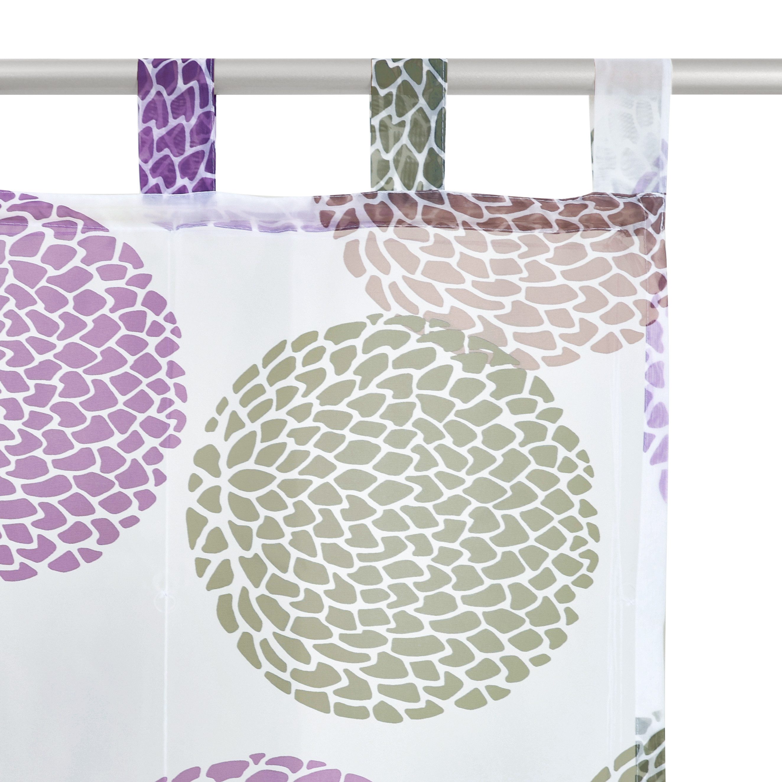 OTTO home Raffrollo Belem, mit Schlaufen, Transparent, Voile, Polyester