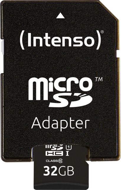 Intenso »microSDHC UHS I Premium SD Adapter« Speicherkarte (32 GB, 45 MB s Lesegeschwindigkeit)  - Onlineshop OTTO