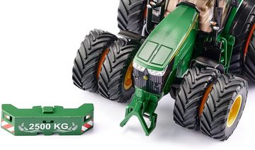Siku RC-Traktor SIKU Control, John Deere 7290R mit Doppelreifen (6736), inkl. Bluetooth App-Steuerung & Fernsteuermodul; 1:32; mit Licht