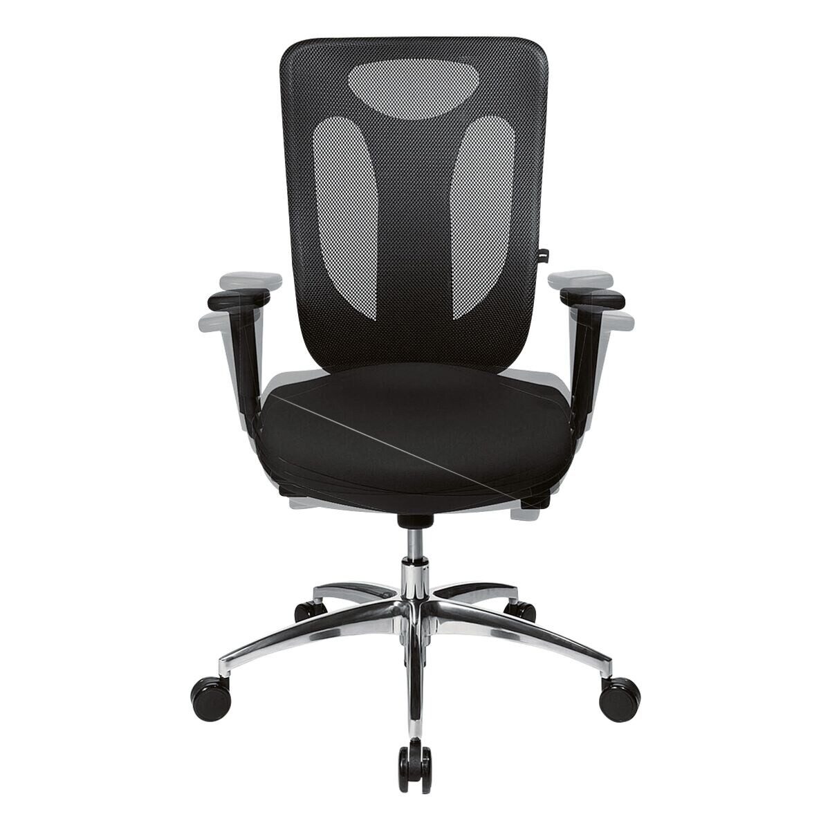 TOPSTAR Schreibtischstuhl Sitness Net Pro 100, mit Armlehnen und Body-Balance-Tec