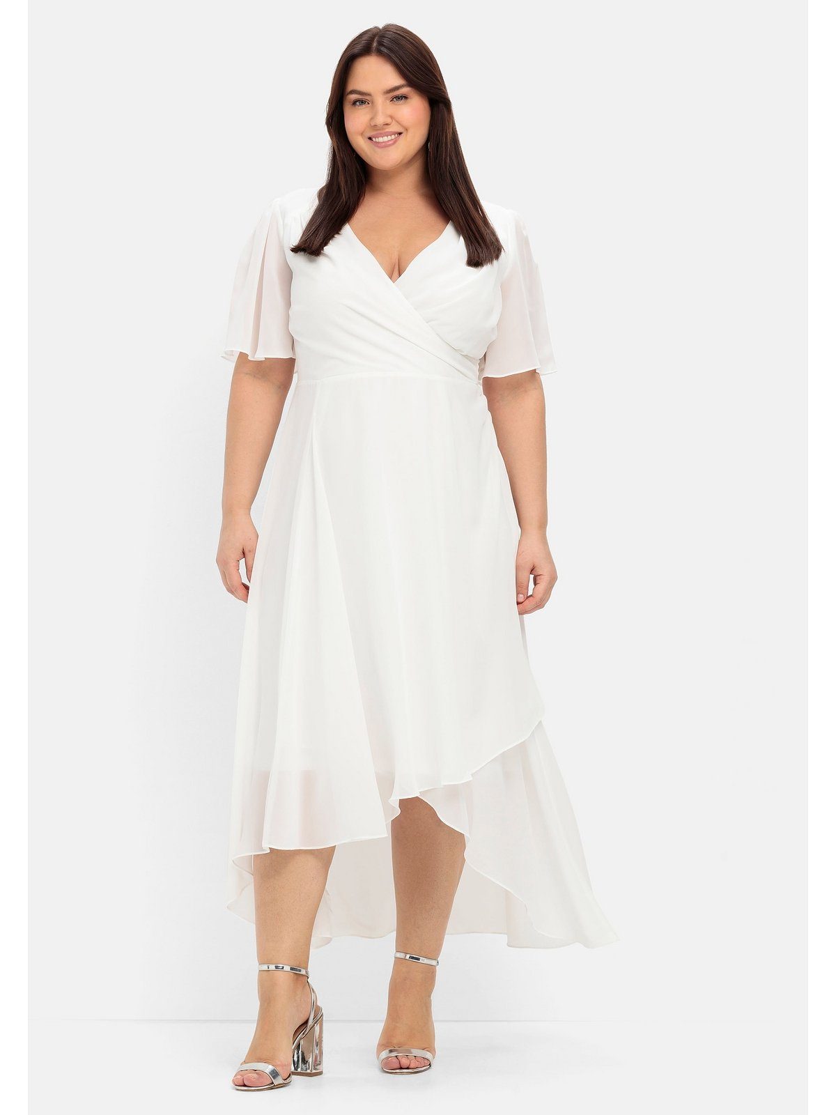 Chiffonkleid Große Größen