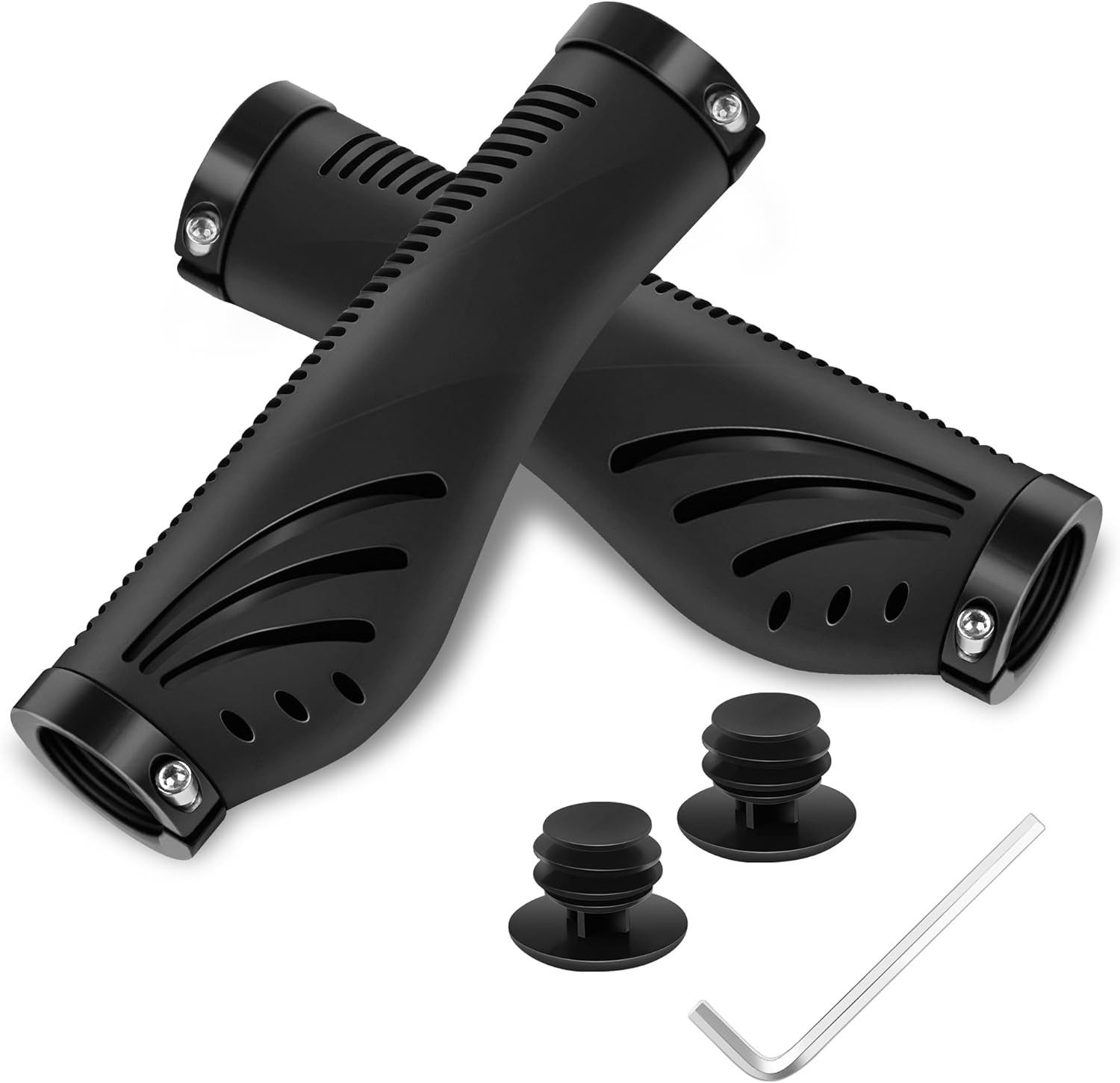 Fahrradlenkergriff Fahrradlenkergriff Lenkergriffe Fahrradgriffe,rutschfest für 22–22,7mm