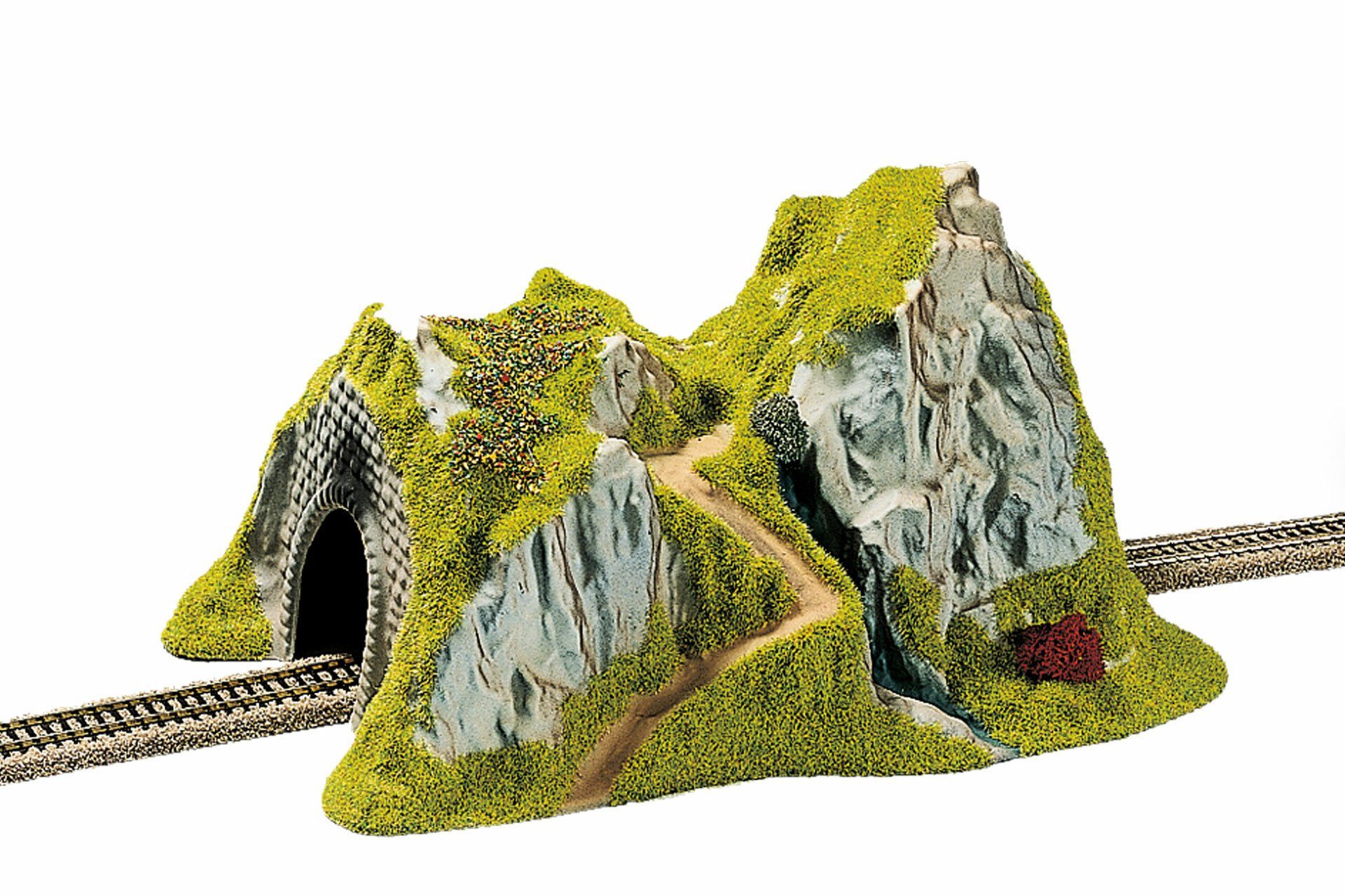 Modelleisenbahn-Tunnel Modellbau Tunnel, 1-gleisig, TT Spurweite, gerade
