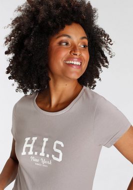 H.I.S T-Shirt mit Logo-Print vorne