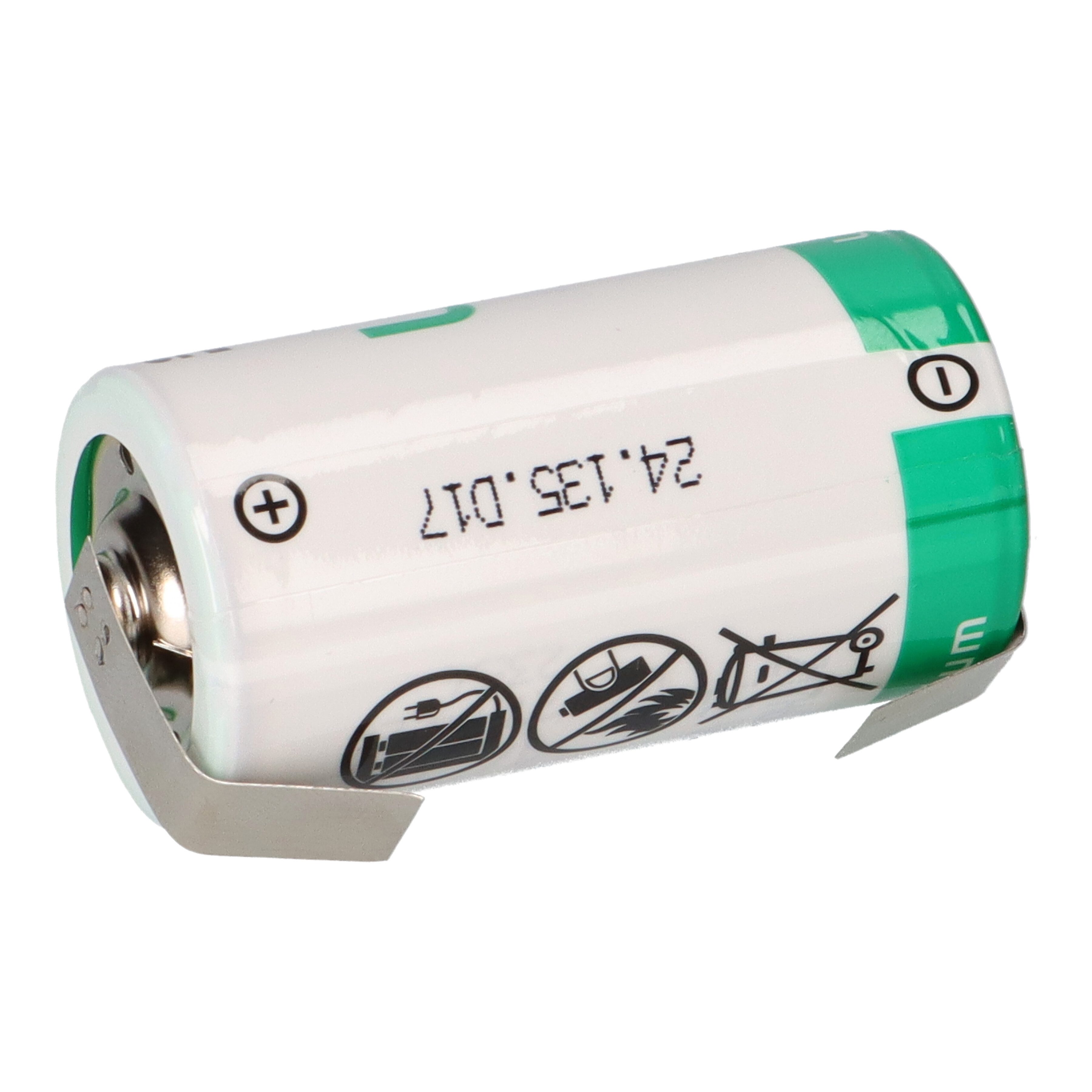 Saft LSH14 Saft Lithium 3,6V Batterie C Baby U-Lötfahne Batterie