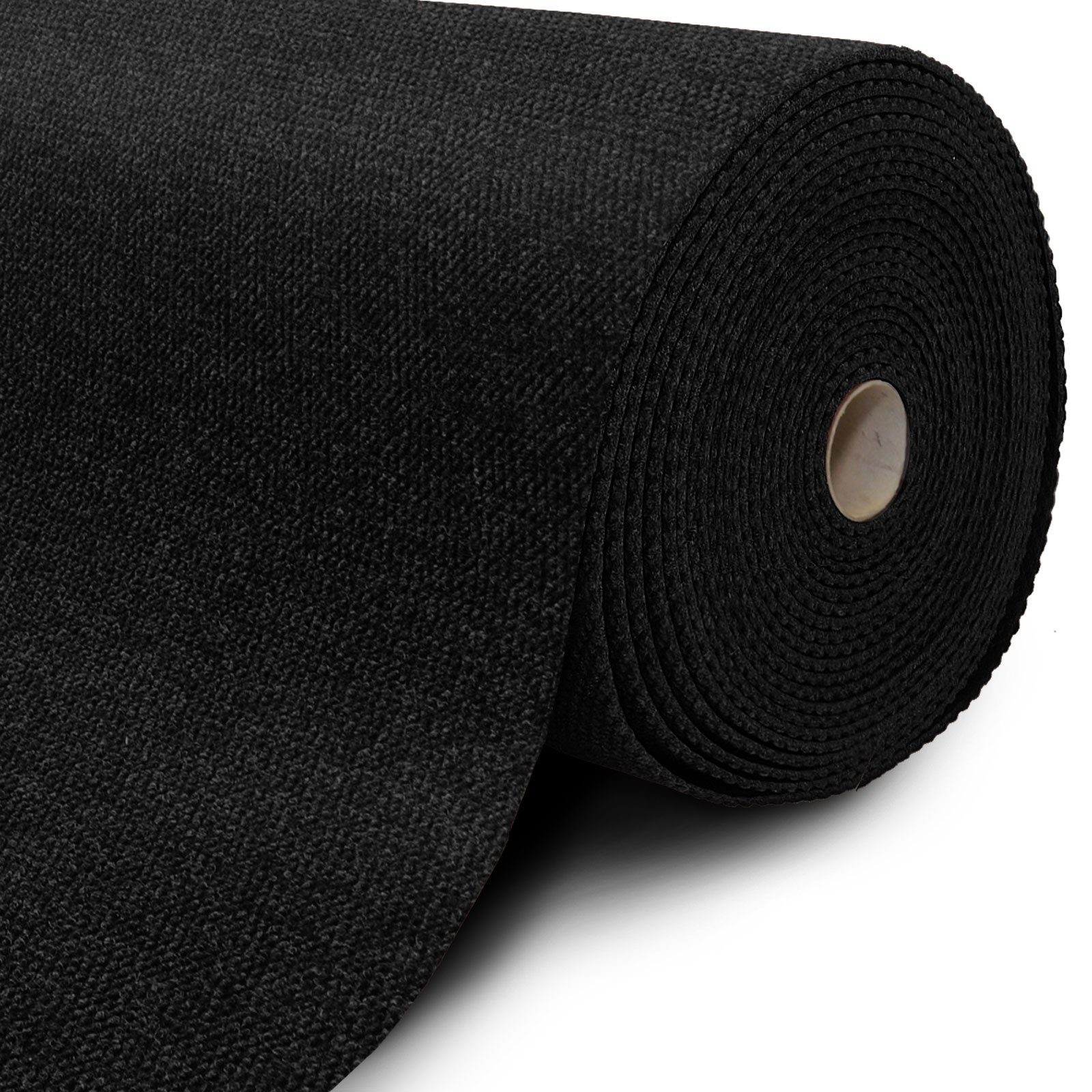 Farben mm, 10 Sauberlaufmatte in 100% Schwarz Fußmatte Polypropylen & Singapur, Größen, Erhältlich vielen Rechteckig, Höhe: Kubus,