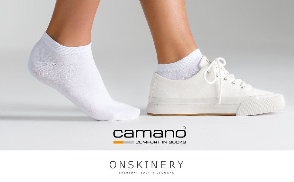 Camano Sportsocken Camano CA-Soft Sneaker 3-Pack