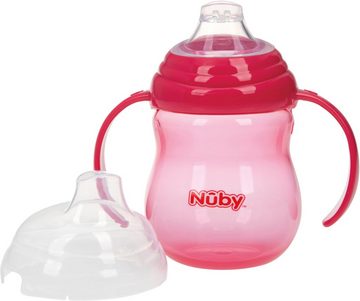 Nuby Trinklernbecher 270ml, pink, Polypropylen, mit Schutzkappe