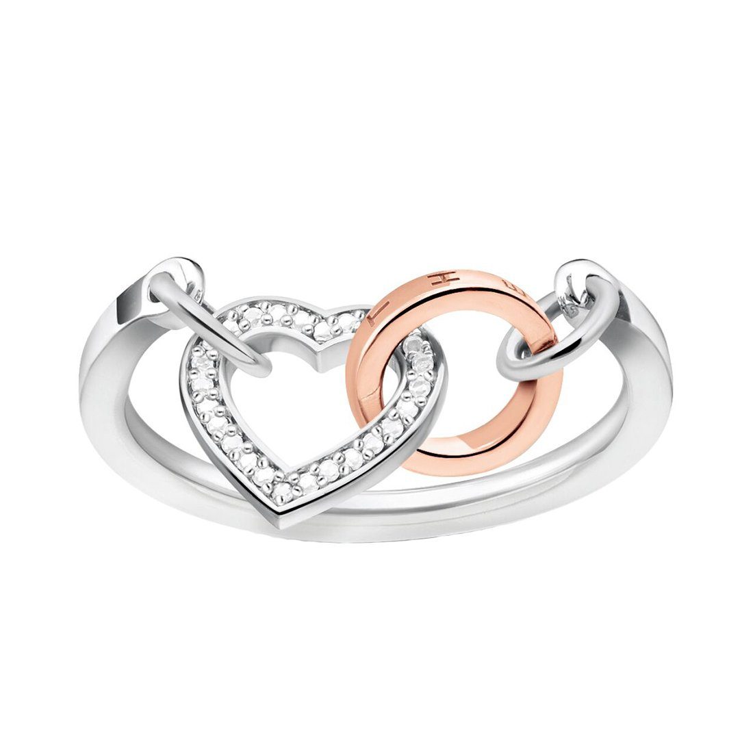 THOMAS SABO Diamantring silberfarben... THOMAS SABO Diamantring silberfarben...