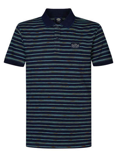 Petrol Industries Poloshirt - gestreiftes Shirt - Men Polo Short Sleeve