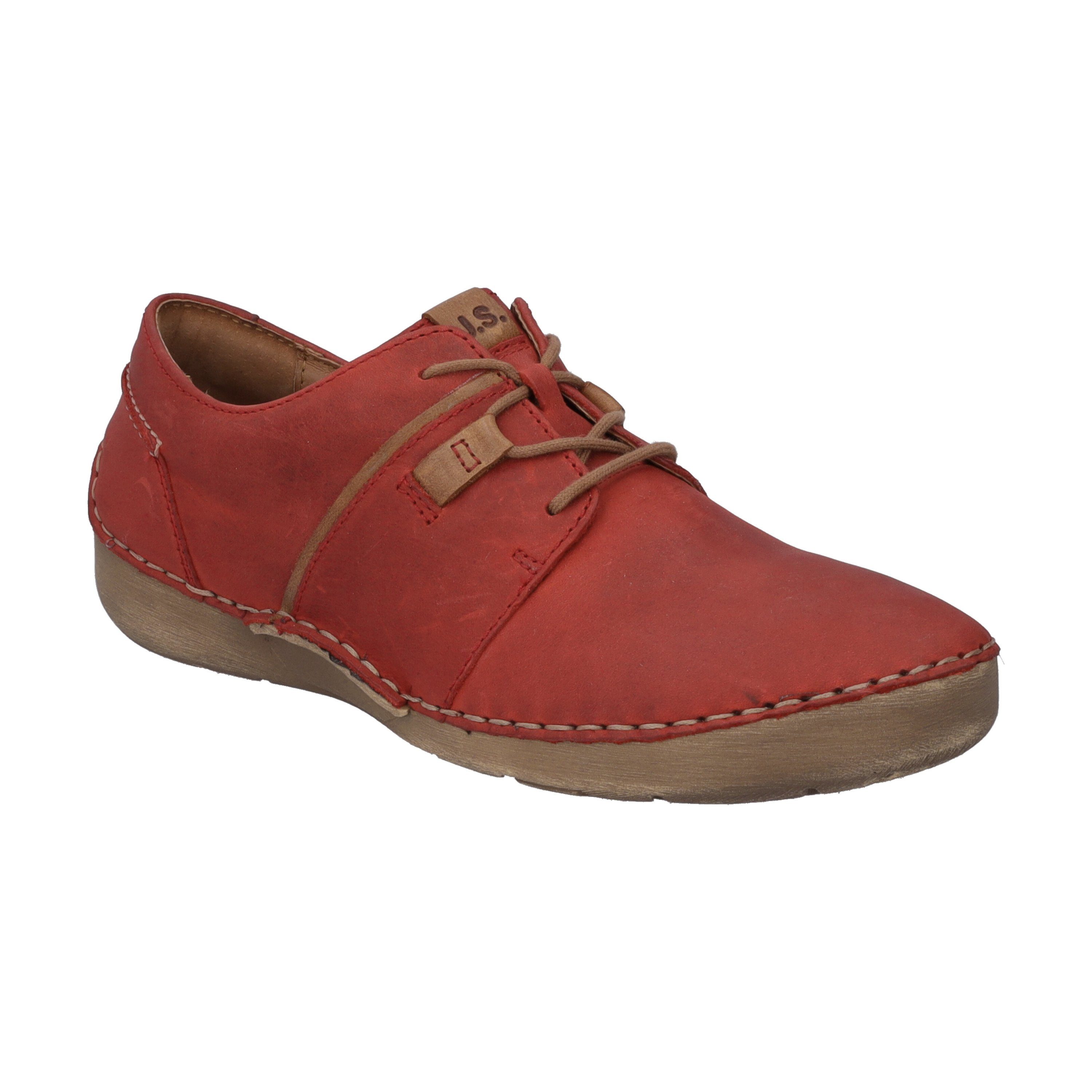 Fergey 91, rot Schnürschuh