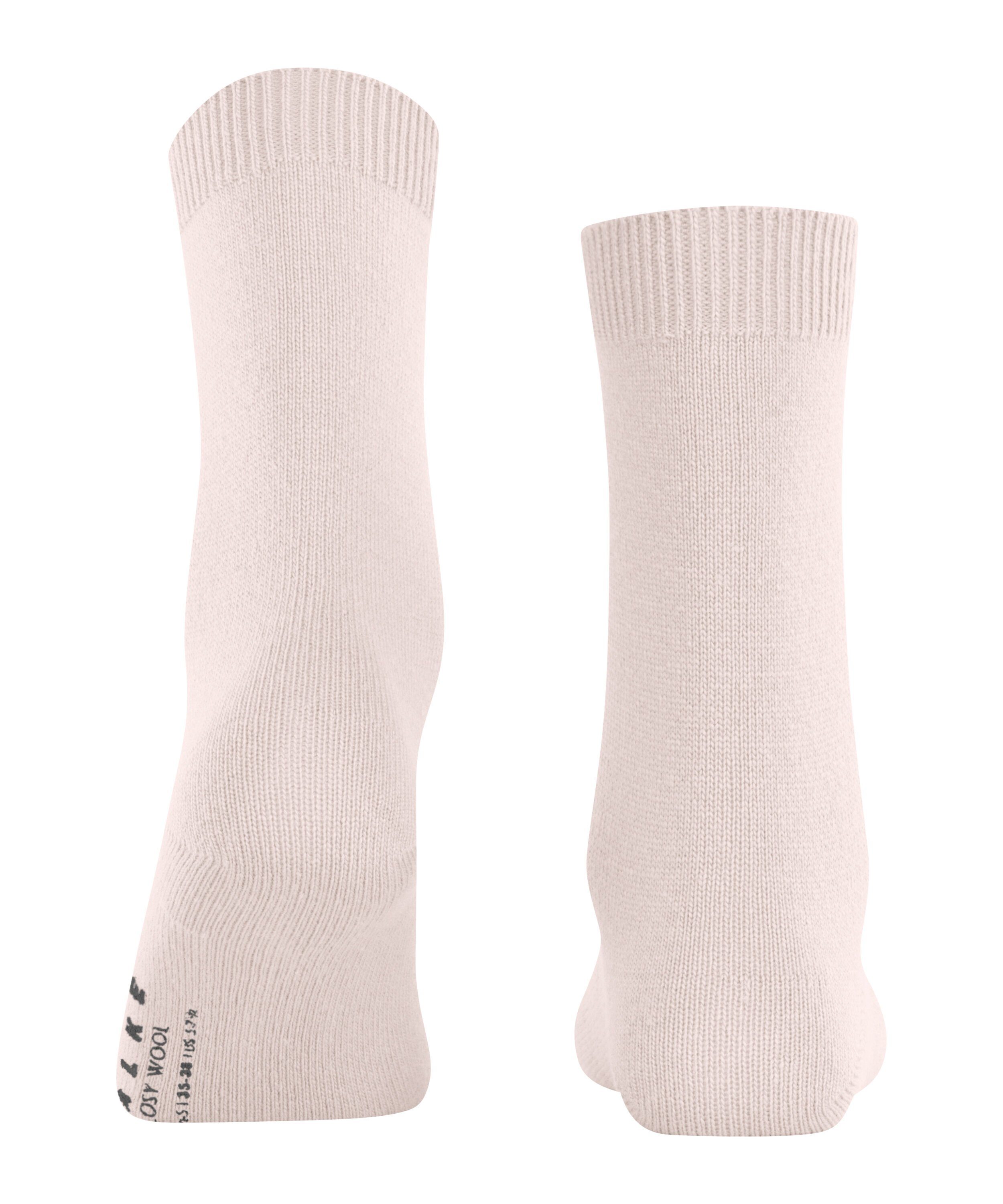 Socken Wool (8458) FALKE Cosy light (1-Paar) pink