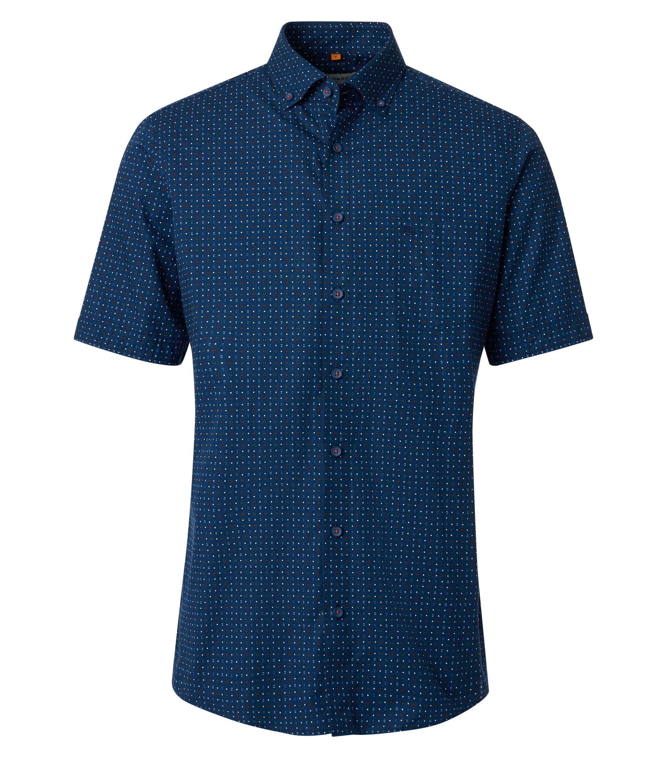 Kurzarmhemd Print Comfort Fit