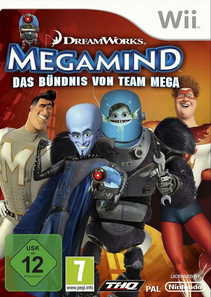 Megamind - Das Bündnis von Team Mega Nintendo Wii