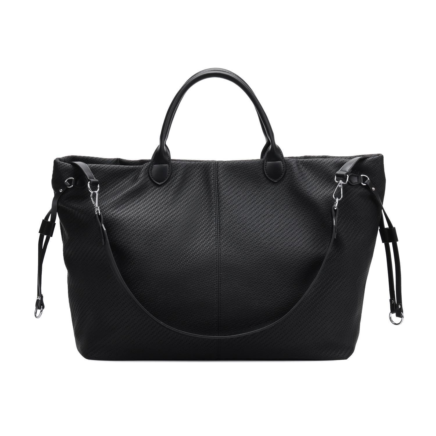 Shopper DAMEN XXL TASCHE Tote Bag Geflecht Beuteltasche Weekender Reisetasche