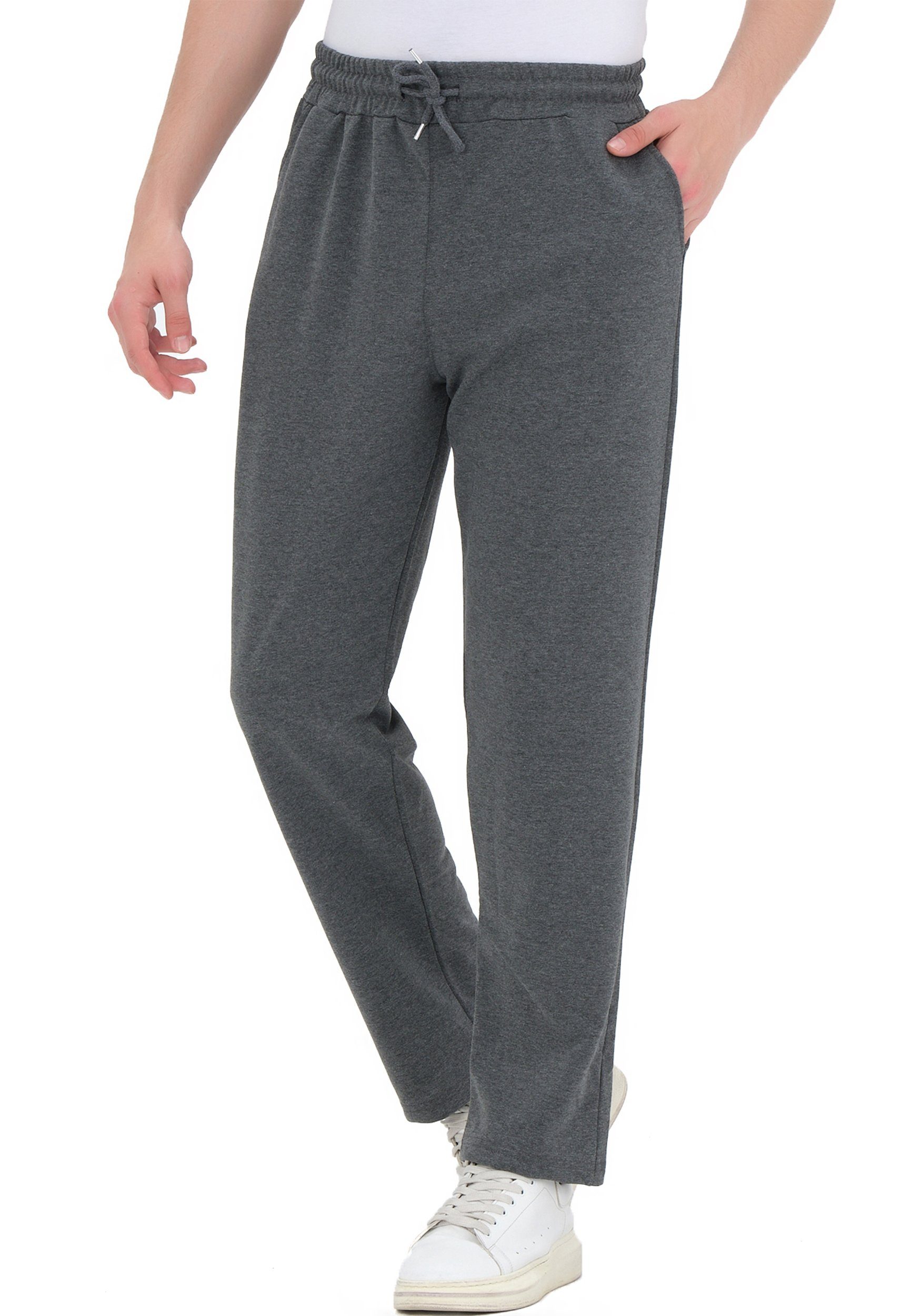 ROSS CAMP Jogginghose Sporthose Herren (2-tlg) Baumwolle günstig online kaufen