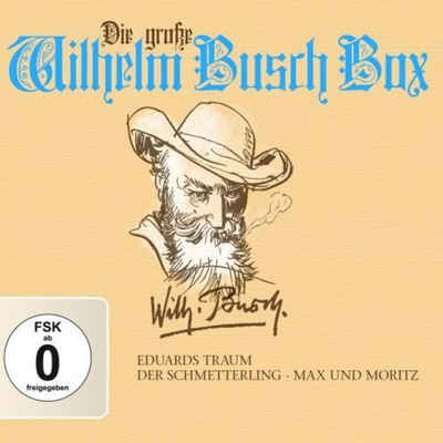 Hörspiel Die große Wilhelm Busch Box, 5 Audio-CD