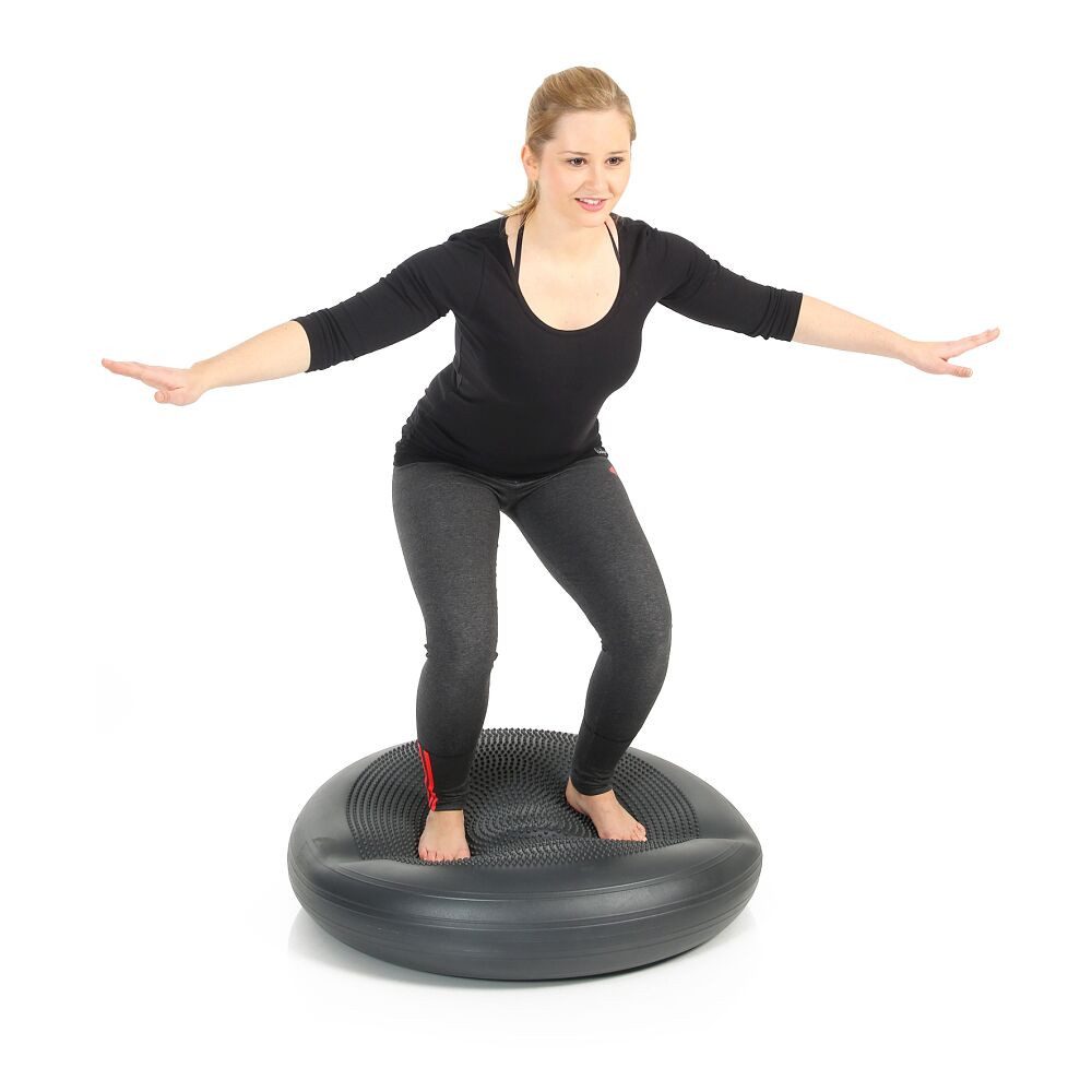 Togu Balancetrainer Dynair Ballkissen Extreme, Ideal als Meditations- und Sitzkissen