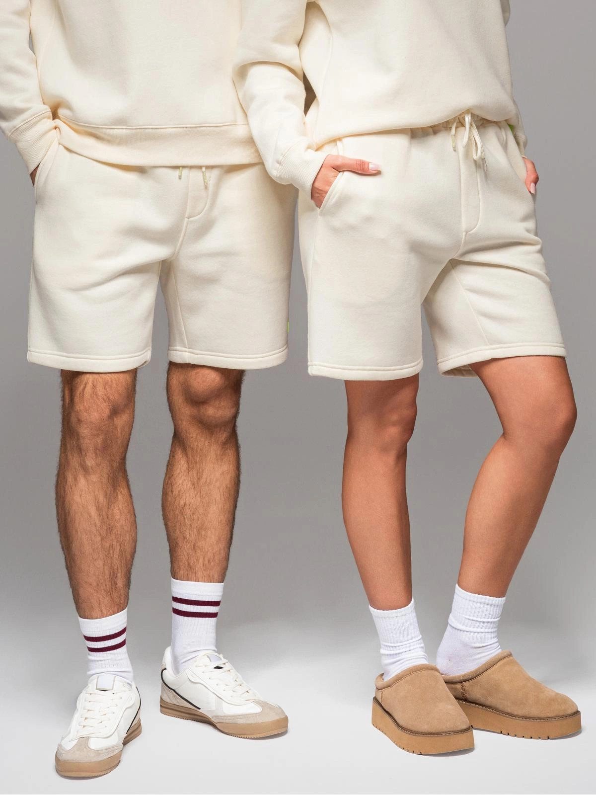 OMBRE Sweatshorts Unisex-Sweatshorts mit Kordelzug in günstig online kaufen