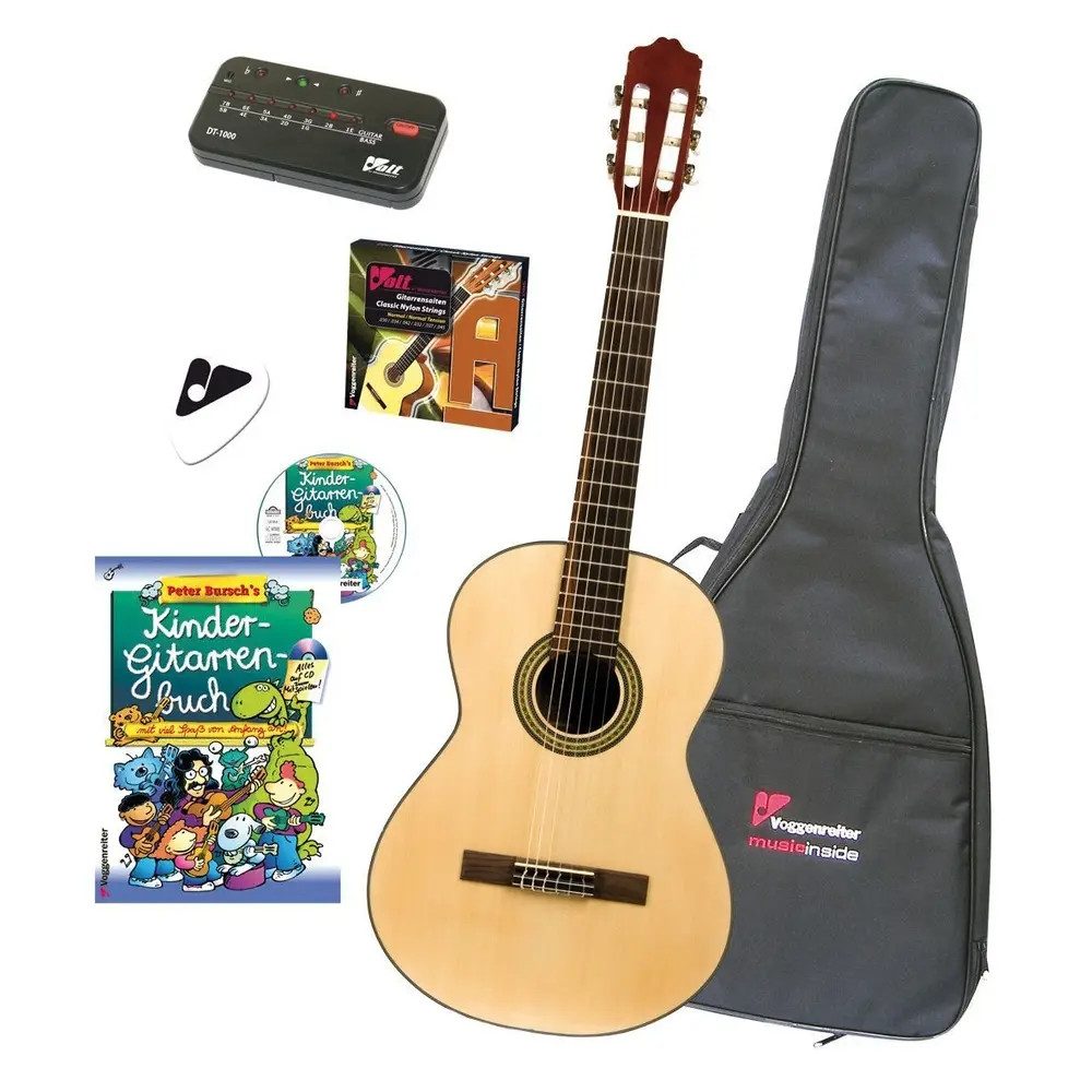 Voggenreiter Spiel-Gitarre Kinder-Gitarren-Set (1/2)