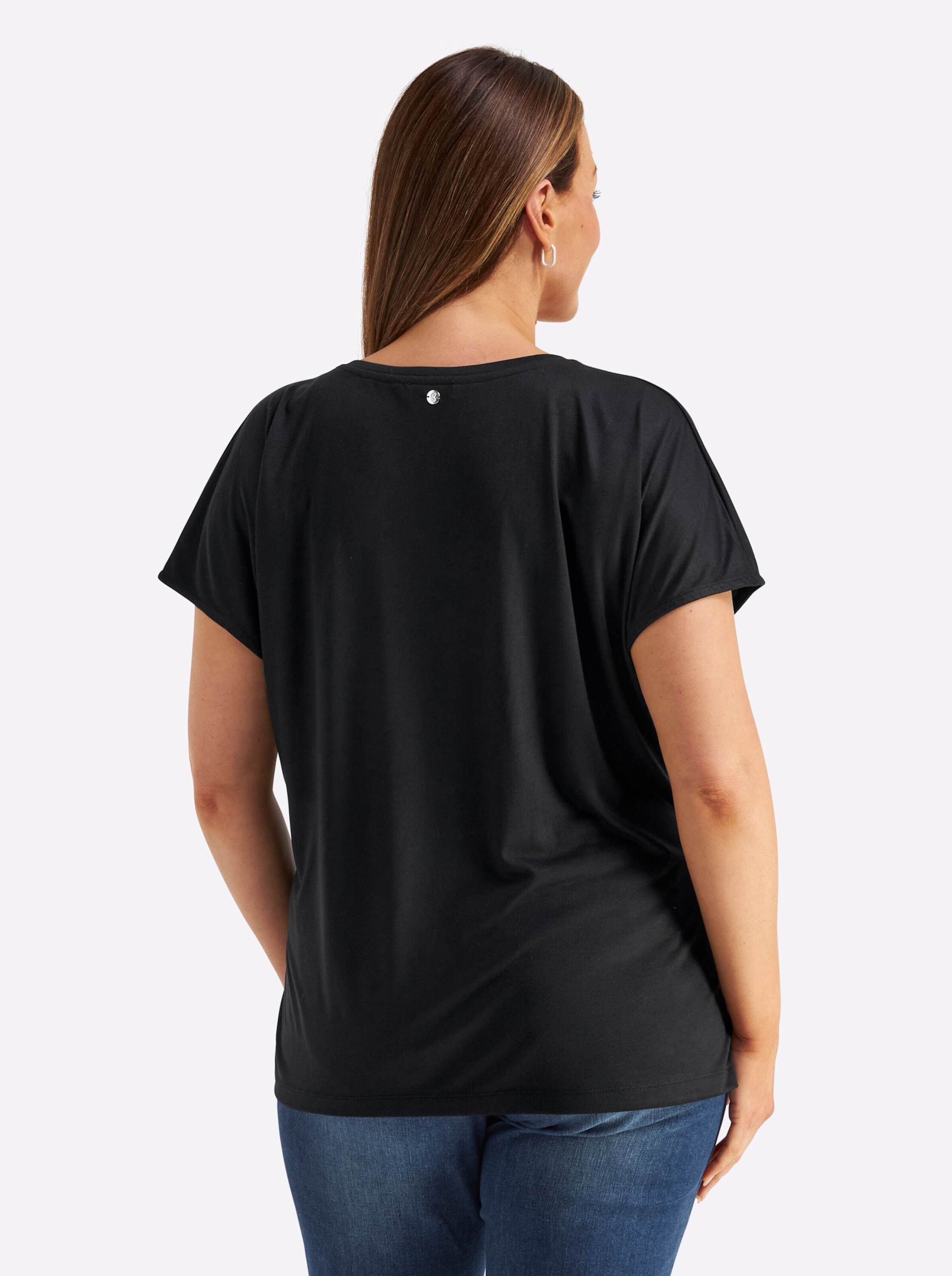 Sheego T-Shirt Halbarmshirt Kurzarm