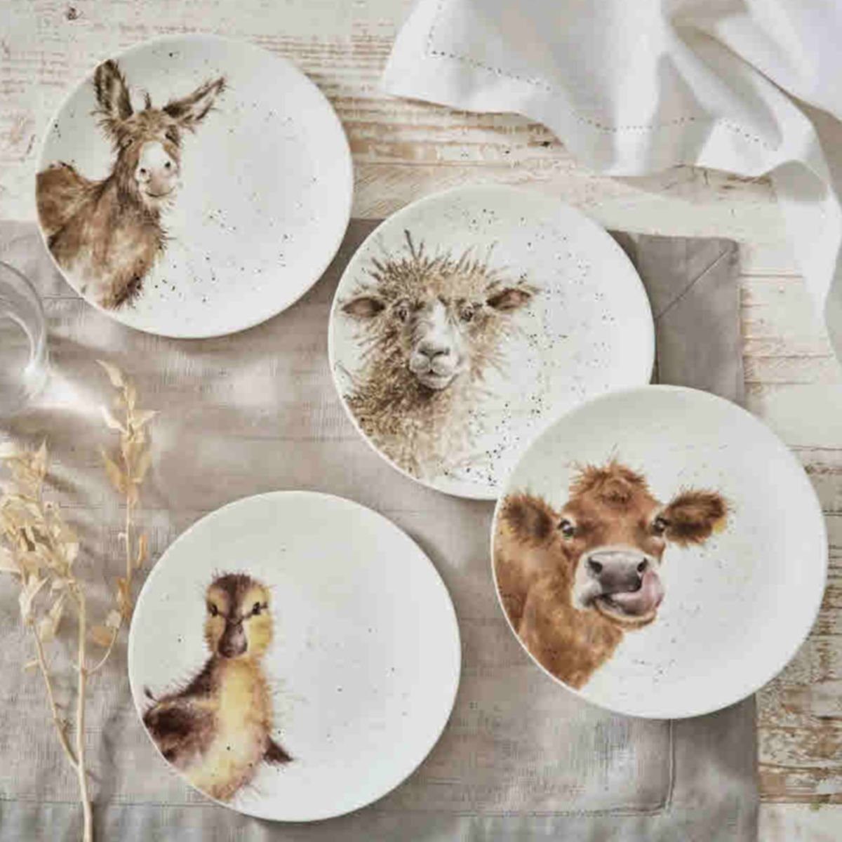 Wrendale Dessertteller Wrendale Designs Porzellan Dessert-Teller Esel