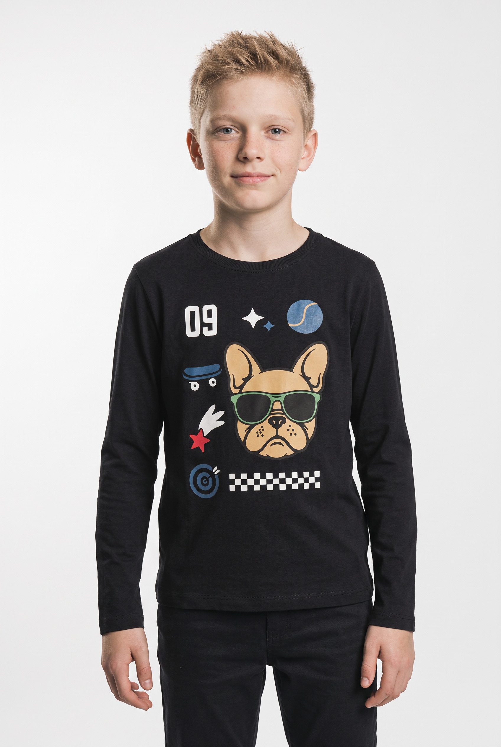 Name It Langarmshirt NKMNIKOLAI 3P LS TOP (Packung, 3-tlg) Baumwolle, regular fit – Bild 2 von 5