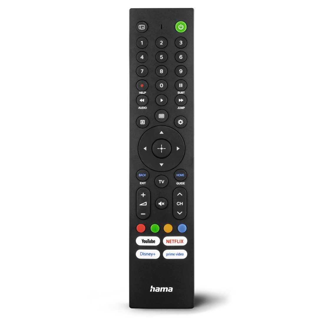 Hama Universalfernbedienung Codeliste 4 In 1 Hama Universal-Fernbedienung für Sony TVs, IR, lernfähig, mit 4 App