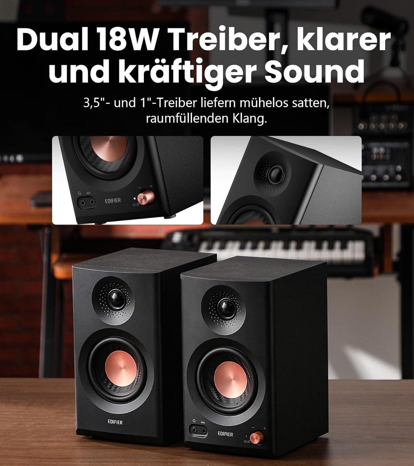 Edifier® MR3 Regal-Lautsprecher